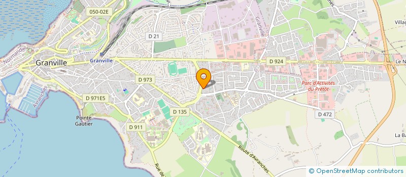 localisation de l'entreprise SYNDICAT DE COPROPRIETE  GRANVILLE