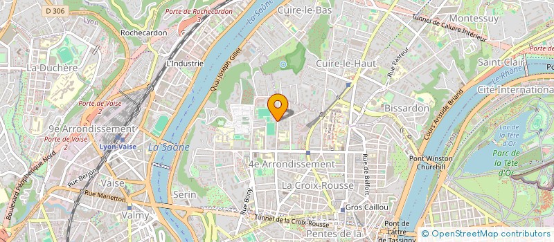 localisation de l'entreprise SYNDICAT DE COPROPRIETE  LYON