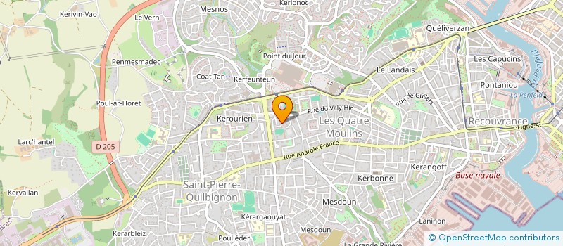 localisation de l'entreprise SYNDICAT DE COPROPRIETE à BREST