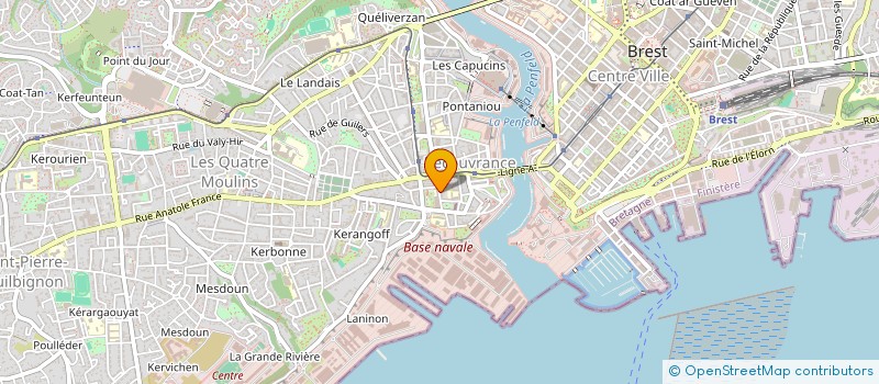 localisation de l'entreprise SYNDICAT DE COPROPRIETE à BREST