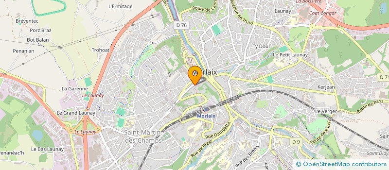 localisation de l'entreprise SYNDICAT DE COPROPRIETE à MORLAIX