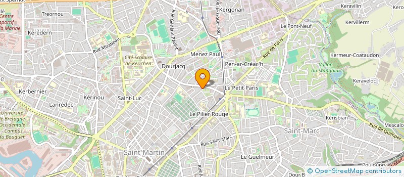 localisation de l'entreprise SYNDICAT DE COPROPRIETE à BREST