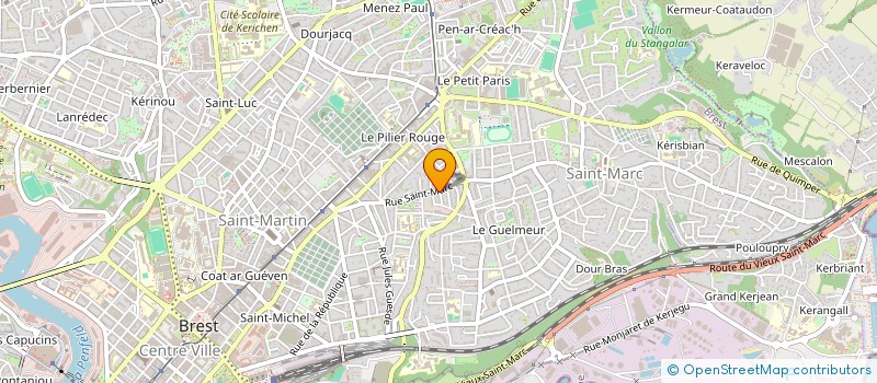 localisation de l'entreprise SYNDICAT DE COPROPRIETE à BREST