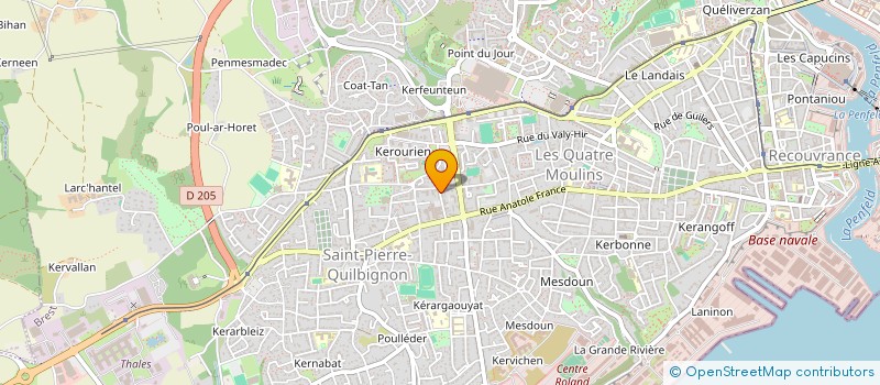 localisation de l'entreprise SYNDICAT DE COPROPRIETE à BREST