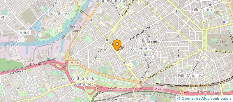 localisation de l'entreprise SYNDICAT DE COPROPRIETE à LILLE