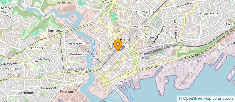 localisation de l'entreprise SYNDICAT DE COPROPRIETE à BREST