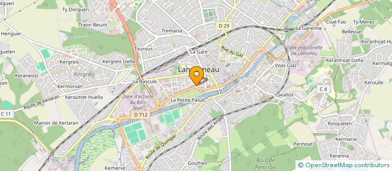 localisation de l'entreprise SYNDICAT DE COPROPRIETE à LANDERNEAU