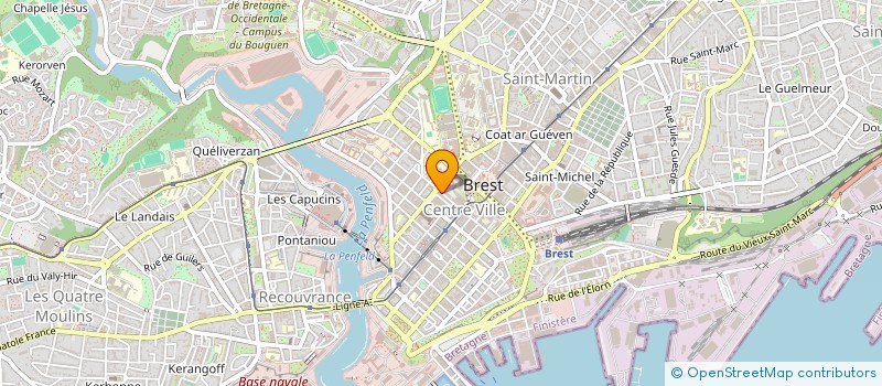 localisation de l'entreprise SYNDICAT DE COPROPRIETE à BREST