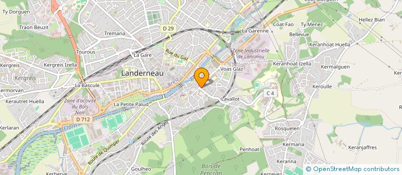 localisation de l'entreprise SYNDICAT DE COPROPRIETE à LANDERNEAU