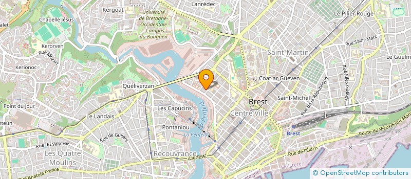 localisation de l'entreprise SYNDICAT DE COPROPRIETE à BREST