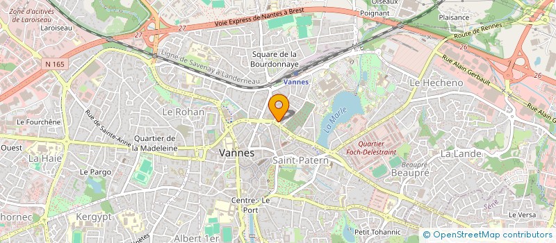localisation de l'entreprise SYNDICAT DE COPROPRIETE à VANNES