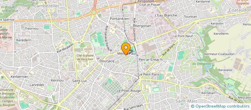 localisation de l'entreprise SYNDICAT DE COPROPRIETE à BREST