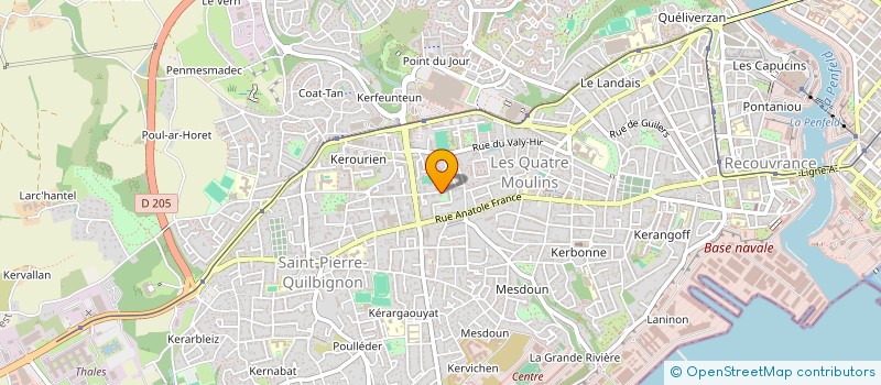 localisation de l'entreprise SYNDICAT DE COPROPRIETE à BREST