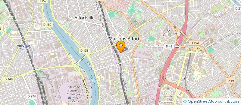 localisation de l'entreprise SYNDICAT DE COPROPRIETE à MAISONS-ALFORT