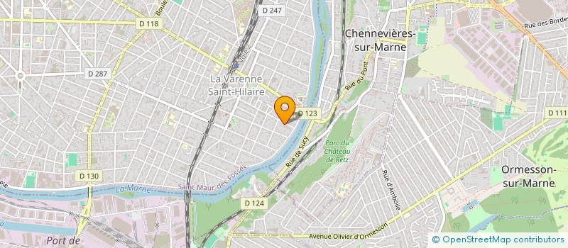 localisation de l'entreprise SYNDICAT DE COPROPRIETE à SAINT-MAUR-DES-FOSSES