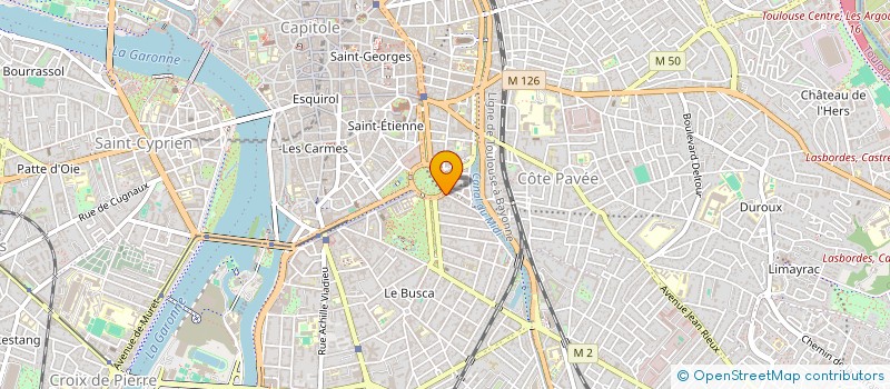 localisation de l'entreprise SYNDICAT DE COPROPRIETE à TOULOUSE