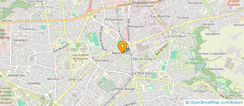 localisation de l'entreprise SYNDICAT DE COPROPRIETE à BREST