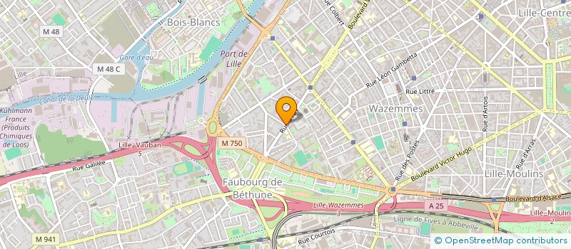 localisation de l'entreprise SYNDICAT DE COPROPRIETE à LILLE