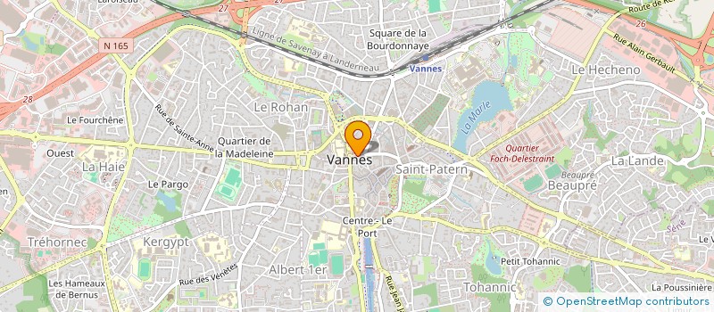 localisation de l'entreprise SYNDICAT DE COPROPRIETE à VANNES