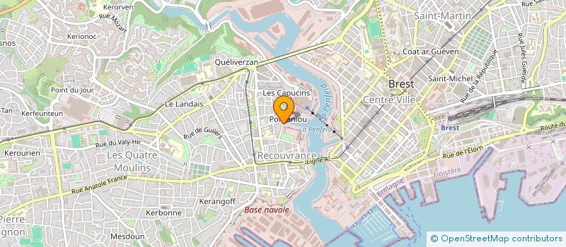 localisation de l'entreprise SYNDICAT DE COPROPRIETE à BREST