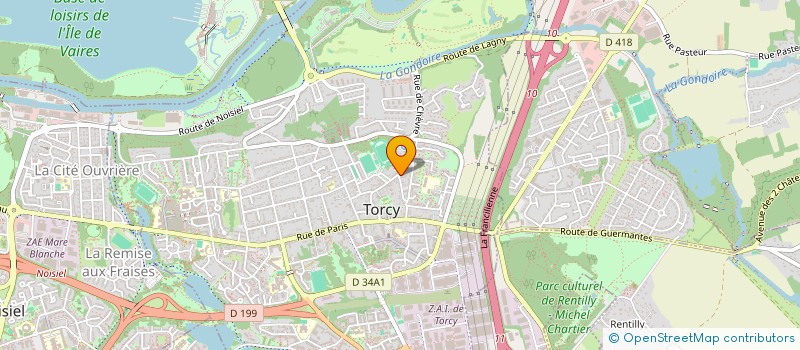 localisation de l'entreprise SYNDICAT DE COPROPRIETE  TORCY