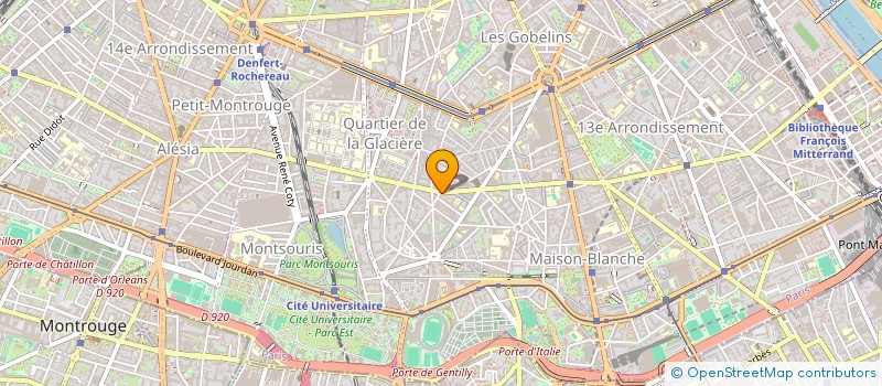 localisation de l'entreprise SYNDICAT DE COPROPRIETE  PARIS