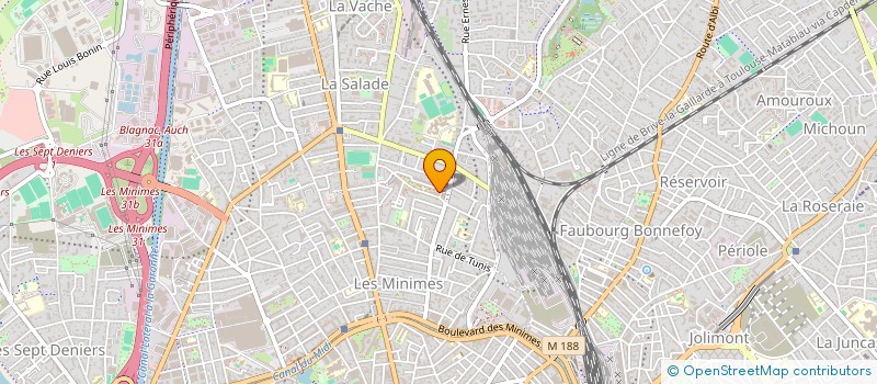 localisation de l'entreprise SYNDICAT DE COPROPRIETE à TOULOUSE
