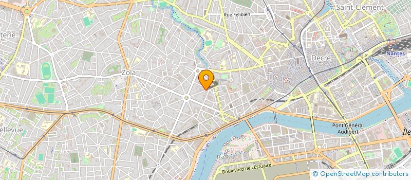 localisation de l'entreprise SYNDICAT DE COPROPRIETE 4 BELLEVILLE à NANTES