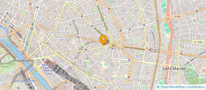 localisation de l'entreprise SYNDICAT DE COPROPRIETE 4 R DE PICPUS  PARIS