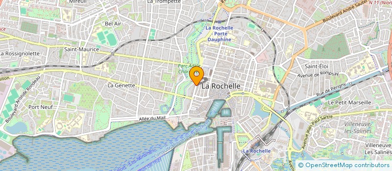 localisation de l'entreprise SYNDICAT DE COPROPRIETE 4 RUE REAUMUR  LA ROCHELLE