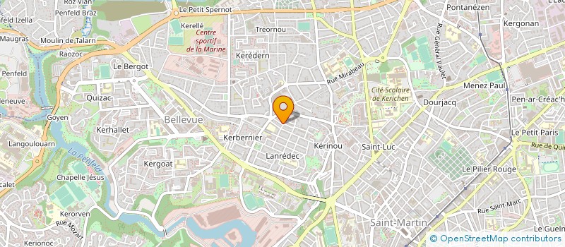 localisation de l'entreprise SYNDICAT DE COPROPRIETE à BREST