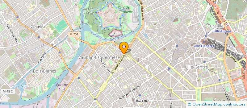 localisation de l'entreprise SYNDICAT DE COPROPRIETE  LILLE