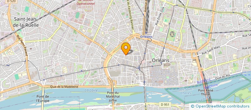 localisation de l'entreprise SYNDICAT DE COPROPRIETE à ORLEANS
