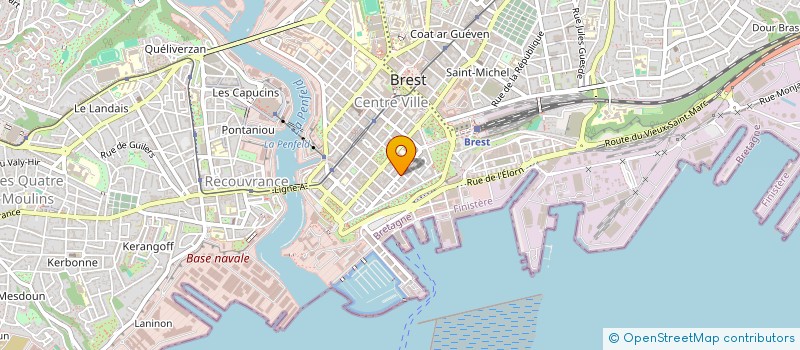 localisation de l'entreprise SYNDICAT DE COPROPRIETE à BREST