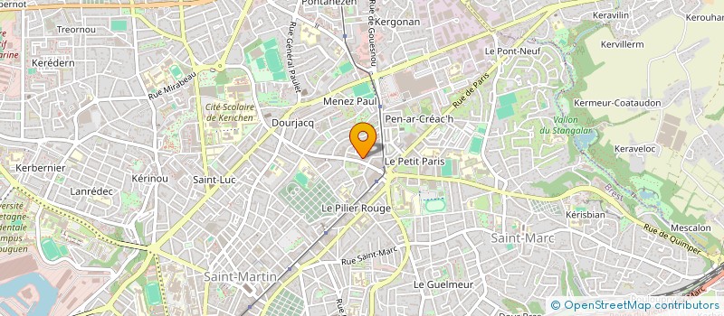 localisation de l'entreprise SYNDICAT DE COPROPRIETE à BREST