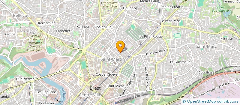 localisation de l'entreprise SYNDICAT DE COPROPRIETE à BREST