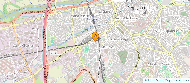 localisation de l'entreprise SYNDICAT DE COPROPRIETE  PERPIGNAN