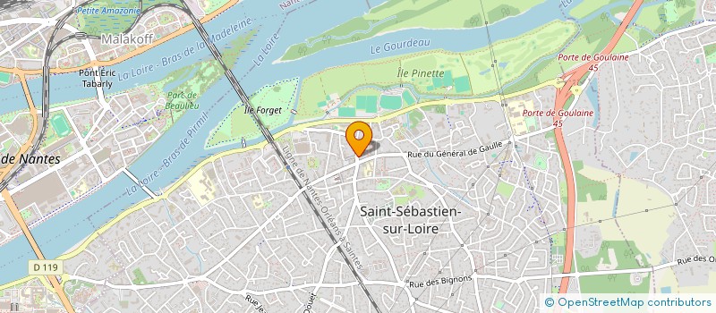 localisation de l'entreprise SYNDICAT DE COPROPRIETE  SAINT-SEBASTIEN-SUR-LOIRE