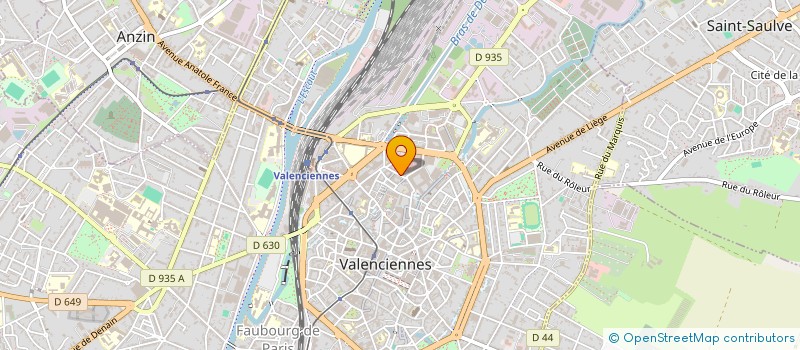 localisation de l'entreprise SYNDICAT DE COPROPRIETE à VALENCIENNES
