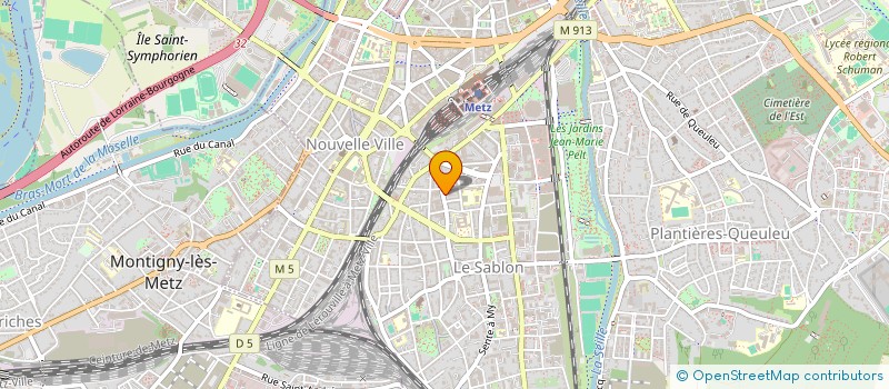 localisation de l'entreprise SYNDICAT DE COPROPRIETE  METZ