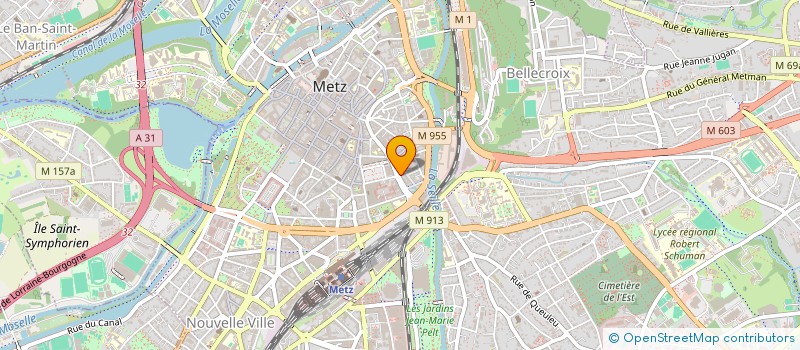 localisation de l'entreprise SYNDICAT DE COPROPRIETE  METZ