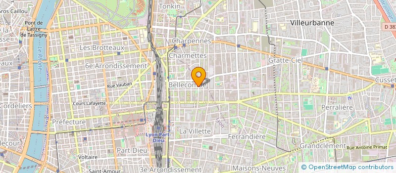 localisation de l'entreprise SYNDICAT DE COPROPRIETE  LYON