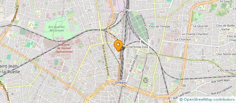 localisation de l'entreprise SYNDICAT DE COPROPRIETE à ORLEANS