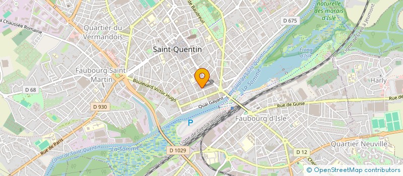 localisation de l'entreprise SYNDICAT DE COPROPRIETE à SAINT-QUENTIN