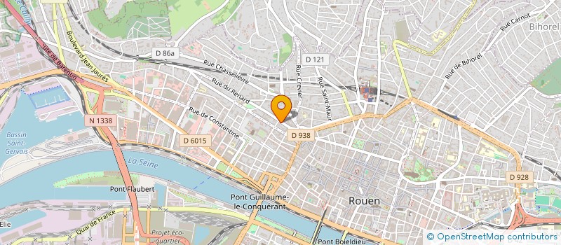 localisation de l'entreprise SYNDICAT DE COPROPRIETE 43 RUE DU RENARD à ROUEN