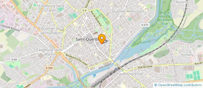 localisation de l'entreprise SYNDICAT DE COPROPRIETE à SAINT-QUENTIN