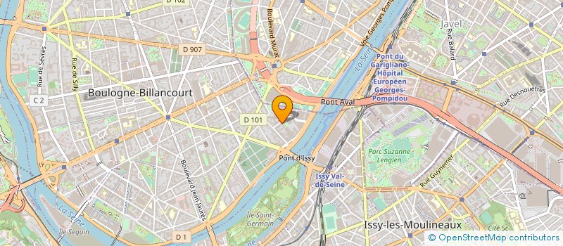 localisation de l'entreprise SYNDICAT DE COPROPRIETE à BOULOGNE-BILLANCOURT