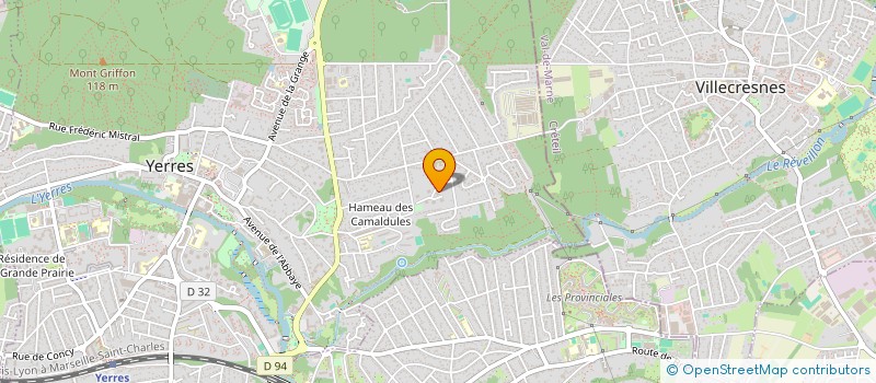 localisation de l'entreprise SYNDICAT DE COPROPRIETE  YERRES