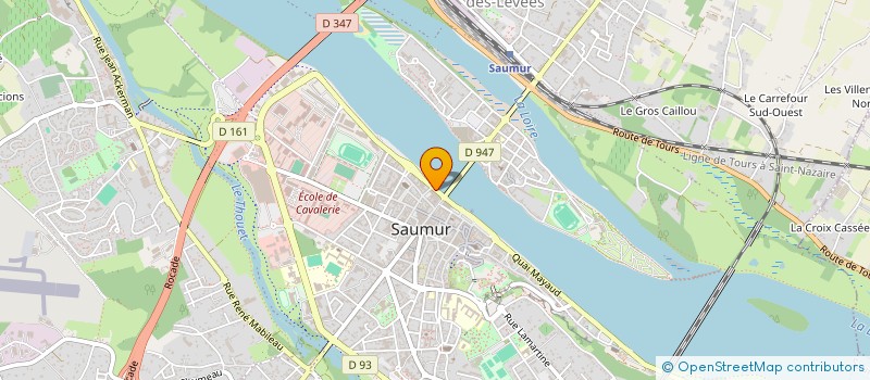 localisation de l'entreprise SYNDICAT DE COPROPRIETE  SAUMUR