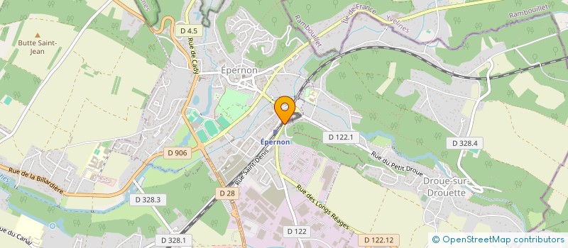 localisation de l'entreprise SYNDICAT DE COPROPRIETE à EPERNON